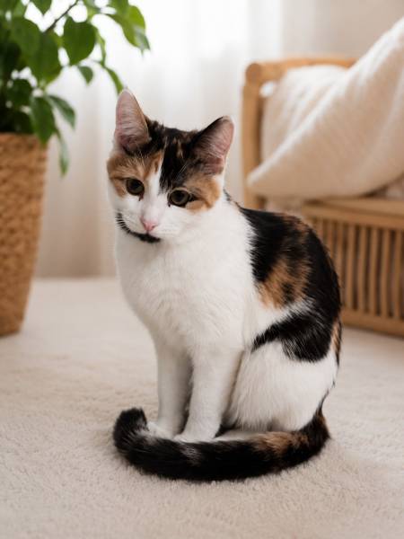Софья — нежная кошечка, которая подарит дому уют